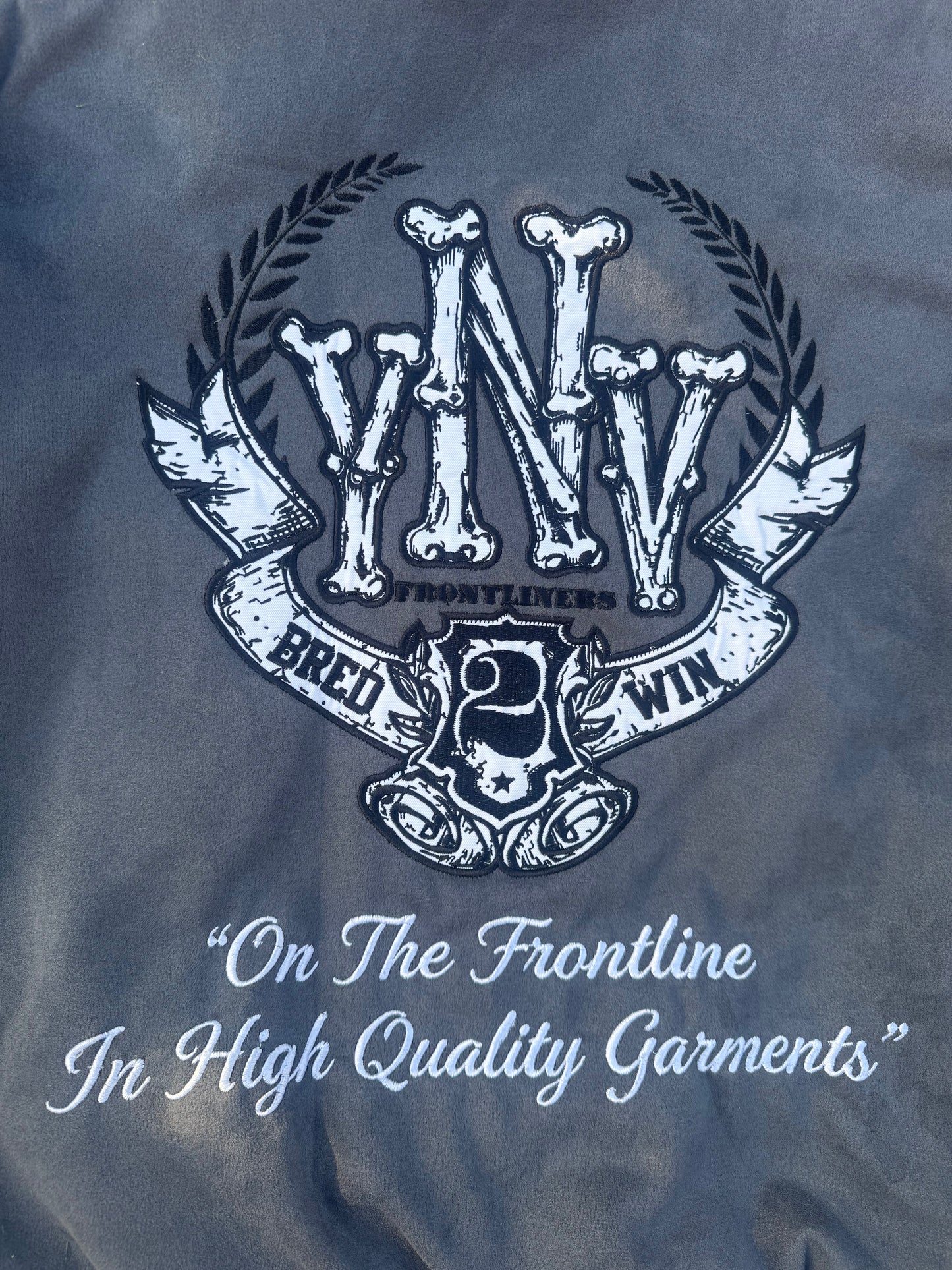 LIGHTWEIGHT SUEDE VARSITY JACKET
